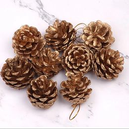 Decorative Flowers Christmas Decorations Pinecone Dried Tree Heart Shaped Twig Wreath Small Artificial