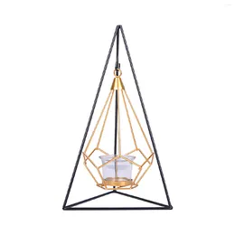 Candle Holders Gold Fireplace Holder Kitchen Study Room Birthday Gift Multi Functional Centrepiece Modern Nordic Bedroom Removable