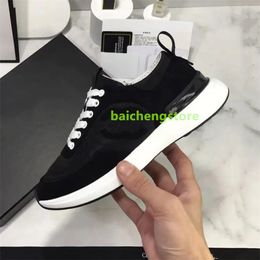 Designer Channel Shoe Womens cclys Casual Outdoor Running Shoes Reflective Sneakers Vintage Suede Leather and Men Trainers Fashion Derma d5