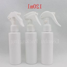 40X 120ml white makeup setting trigger spray , plastic spray bottle container empty,DIY refillable water spray bottle Hlfii