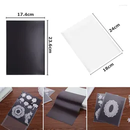 Storage Bags 23.6 17.4 0.05cm Rubber Soft Magnet Sheets 18 24cm Cutting Dies Bag For DIY Making Template Organizer Set 2024