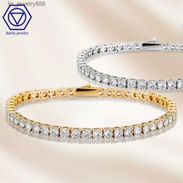 Rarity Hot sale HipHop Jewelry Fashion Iced Out Copper Alloy Zircon Diamond Tennis bracelet CZ chain For Men Women