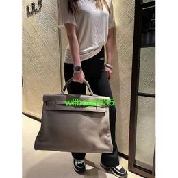 Leather Shoulder Bags Large Travel Ky Bag Large Capacity Cowhide Bag 50 Extra Large One Shoulder Handbag for Men and Womens Business Trips Trav have logo HBDFMC