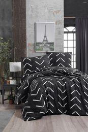 Bedding Sets Black And White Stylish Patterned Double Duvet Cover Set Choose