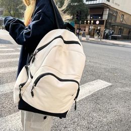 Backpack Women Large Capacity Schoolbag For Teenagers Girl Boy Laptop Female Travel Bookbag Rucksack Men
