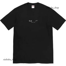 Surpreme Mens Designer T Shirts Men Tee Shirt Luxe Mens supermehoodie Black Shirts for Women Summer Crew Neck Short Sleeve Breathable Cotton su red pattern shirt 109