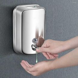 Liquid Soap Dispenser Hand Wash Wall Mounted Dish Shower Gel School Kitchen Washroom Cleaning Supplies Storage Container 500ml