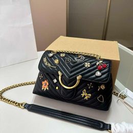 10A Fashion Designer Quality Mirror Bag Women Purses Handbags Piko Bag Bags Print Leather Cherry Bow Cross Messenger Shoulder Luxury Bo Nvwo