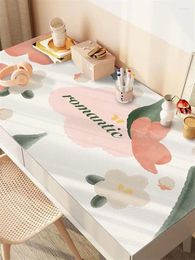 Table Cloth Desk Cushion Style Student Dressing Waterproof Oil Resistant Wash Desktop Customization