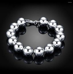 Strand 14m Buddha Ball Bracelet For Women 925 Stamped Silver Color Luxury Quality Trendy Woman Jewelry 2022 Whole Accessories 9468223