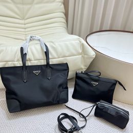 3-in-1 Tote bag Nylon Luxury Shoulder bag Designer Bag Shopping bag Makeup bags