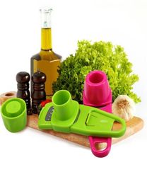 Multifunctional Ginger Garlic Press Grinding Grater Planer Slicer Mini Cutter Kitchen Cooking Gadgets Tools Utensils Accessories T2639044