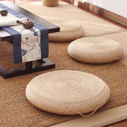 Pillow Handmade Weaving Natural Typha Portable Home Decorative/meditation/Yoga/Tea Ceremony Seat 45/50/60cm Diameter