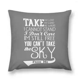 Pillow Firefly Theme Song Quote (white Version) Throw Covers Christmas For Home