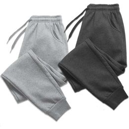 Men's Pants 2023 Men Women Long Pants Autumn and Winter Mens Casual Flce Sweatpants Soft Sports Pants Jogging Pants S-4XL Y240513