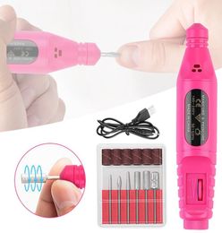 Professional electric nail drill Machine Kit pedicure nail file manicure Machine remove nail polish Art pen Art tools6457019