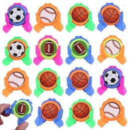 Party Favor 20pcs Sports Theme Flying Saucer Pressure Handheld UFO Toy For Kids Birthday Guest Gifts School Rewar Goodie Fillers