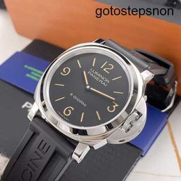 Calendar Wrist Watch Panerai Mens Luminor Series 44mm Diameter Eight Day Power Storage Manual Mechanical Luxury Watch PAM00914