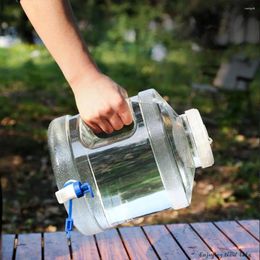 Water Bottles 7.5L Portable Container Multifunction Outdoor Tank Leakproof Drinking Bucket Large Capacity For Camping Picnic