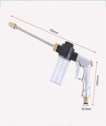 High Pressure Water Spray Gun Washing Machine Car Washing Machine Garden Watering Hose Nozzle Sprinkler Foam Cleaning Water Gun 201737806