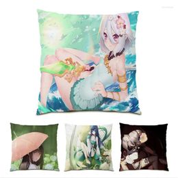 Pillow Modern Sofa Decorative Pillowcase Simple Comfortable 45x45 S Covers Velvet Polyester Linen Home Anime Decor Vinyage E0902