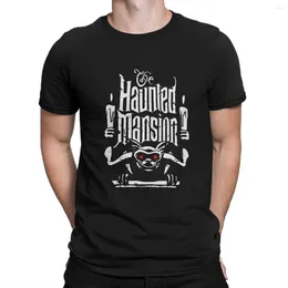 Men's T Shirts Edward Gracey Mansion Men TShirt The Haunted Crewneck Short Sleeve Fabric Shirt Funny Top Quality Birthday Gifts