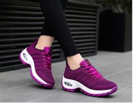 2024 New men women shoes Hiking Running flat Shoes soft sole fashion purple white black comfortable sports Color blocking Q82-15456 GAI