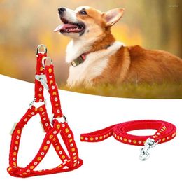 Dog Apparel Pet Harness Chest Strap Vest Pull Adjustable NaughtySafety Leash For Going Out