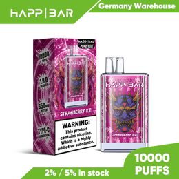 Online Shopping New Arrival HAPP Bar 10000 Puff Pen Style Bar Mini E-Cigarette Wholesale I Vape Disposable Smoking Crystal Vape