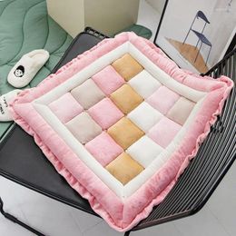 Pillow Winter Thicken Non-slip Plush Chair Korean-style Home Soft Dining Student Office Car Sofa Tatami Seat Mat