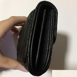 Tool Bag Cassic Black Button Hand Take Wallets C Fashion Coin Purse Card Package Storage Bags For Ladies Favourite Wogue Items Vip Gi Dh7Kc