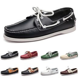 GAI casual shoes for men low white black grey red greens brown orange solid flat sole outdoor shoes