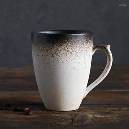 Mugs 320ml Ceramic Coffee Mug Vintage Cups Tea Gradient MaChinese Porcelain Cup For Drinkware Couple Gift