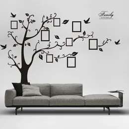 Window Stickers Living Room Decorative Film 3d Diy Po Tree Pvc Wall Decals Adhesive Mural Art Home Decor Decoration