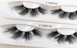 Whole 5D False Eyelashes Full Strip 30mm Lashes Dramatic Long Fluffy Faux Mink Eyelashes Beauty Lashes2845768