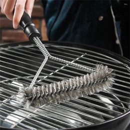 Tools BBQ Grill Barbecue Kit Portable Anti Rust Brush Clean Accessories Non Stick Cleaning Brushes Wire Cooking