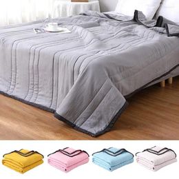 Blankets Extra Soft Breathable Cooling Throw Blanket Comforter Lightweight Summer Quilt Cool Feeling For Sleep Nap Travel