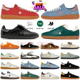 Adidas Handball Spezial Samba OG Gazelle Wales Bonner Shoes Mens Womens Pony Leopard Classic Monograms Collegiate Gum【code ：L】Designer Sneakers Platform Trainers