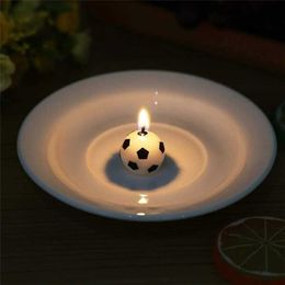 5Pcs Candles 6Pcs Soccer Ball Football Cake Candles Birthday Party Kids Cake Decoration Soccer Ball Birthday Party Supplies for Kids Toy Gift