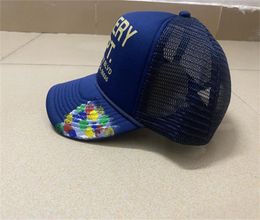 20022 designer baseball cap men women Rewired R Trucker Cap fashion adjustable cotton hats 852652656288727