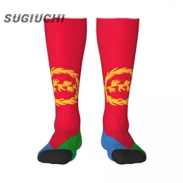 Men's Socks Eritrea Flag Polyester 3D Printed For Men Women Casual High Quality Kawaii Street Skateboard