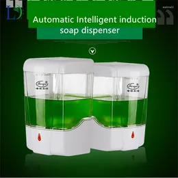 Liquid Soap Dispenser 2024 Battery Powered 700ml Wall-Mount Automatic Sensor Touch-free Kitchen Lotion Pump For Bathroom