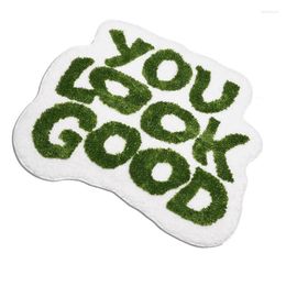 Carpets Bath Mat You Look Good Bathroom Rugs Rug Funny Cute Cool