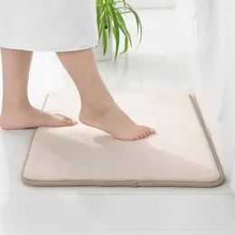 Bath Mats Home Mat Memory Foam Carpet Water Absorption Non-slip Wash Basin Bathtub Side Shower Room Toilet Floor