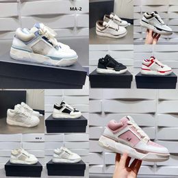 MA-1 MA-2 lace-up sneaker designer shoes Luxury Men Women Platform shoes Mesh leather Stadium Hardware-logo Leather outdoors trainers sneakers Size 36-45