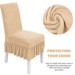 Chair Covers Stretch Cover Dining Room Decor Home Protective Case Comfortable Dinning