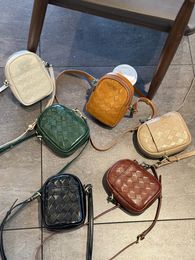 2024 Women Shoulder Bags Spring/Summer Hot selling Simple Multi layered Commuter Small Bag Exquisite Light Luxury Crossbody Bag Diamond Pattern Bag