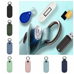 Storage Bags Leather Protective Cover Pendrive Holder Memory Stick Case USB Flash Drive Bag U Disk Pouch