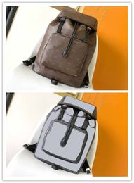 Designer Luxury Damier Graphite SHW Zack Backpack Black Rucksack M43422 N40005 Macassar Brown Mens Day Bag Backpack 7A Best Quality