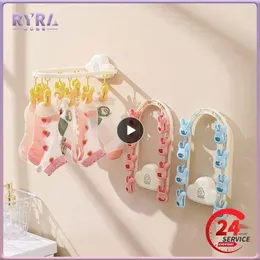 Hangers Wall Hanging Socks Clip Don't Hurt The Long Drying Baby Household Storage And Collection Utensils